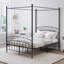 Lit à baldaquin en métal-421285773-421285774