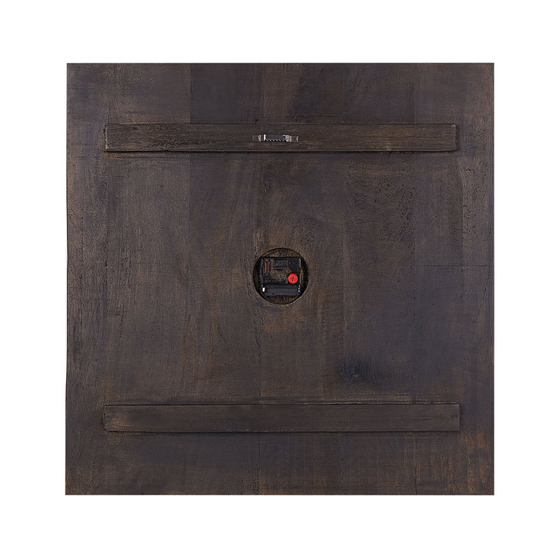Drumourne Solid Wood Wall Clock