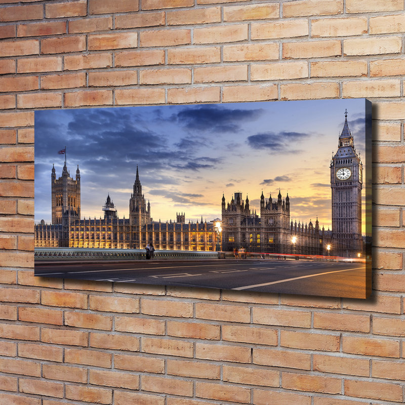 Big Ben London - Wrapped Canvas Print