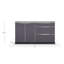 Ensemble de 2 armoires modulaires en aluminium pour l'extérieur l 64 po x P 24 po x H 36,5 po-114783520-114783524