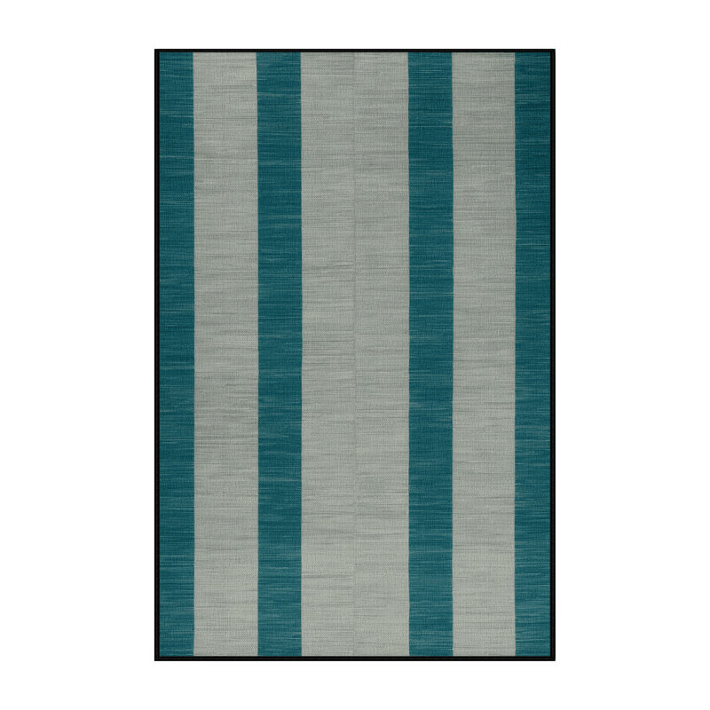 Tapis gris à carreaux lavable à la machine, Rectangle 2 pi x 3 pi