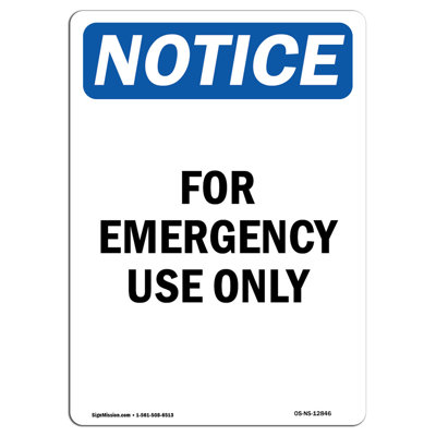 Heavy Duty Sign