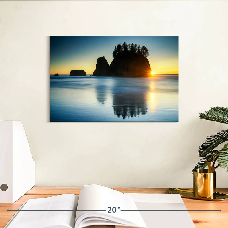 Second Gillard At Sunset Olympic National Park, 8" H x 12" W