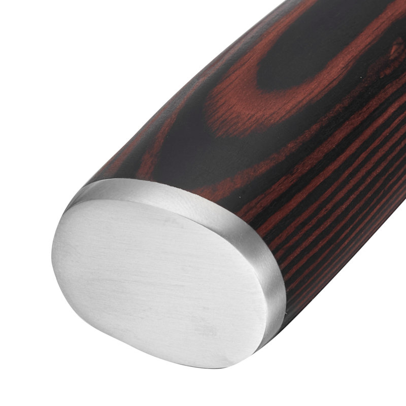 Kitchen Knife Set With Block And Sharpener