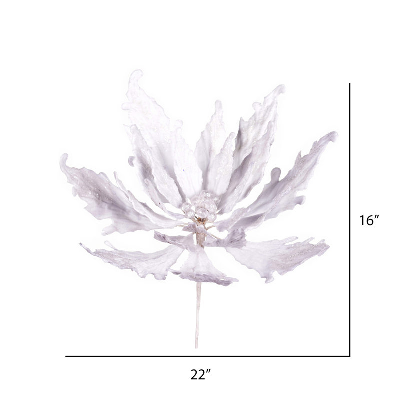 Choix de Noël 16 po x 22 po Vickerman, Blanc