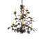 Lustre 9 lumières 36 "de large feuille de chêne 36"