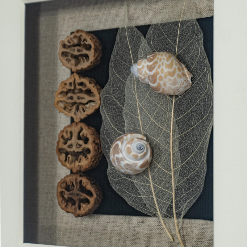 Handmade Coastal Landscape & Nature and Plants & Flowers Fabric Wall Decor