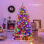 Arbre de Noël artificiel éclairé-581464959