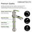 Robinet de lavabo de salle de bain commercial-48423209