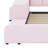 Upholstered Grounded Bed, Child Bed With Bedside Desk And Little Round Stool-1669820249-1669820252