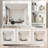Vanity Desk With Mirror & Light, Large Drawer Three Level Storage Dresser, 3 Lighting Modes Adjustable Brightness, Bedroom Dressing Table-27735097
