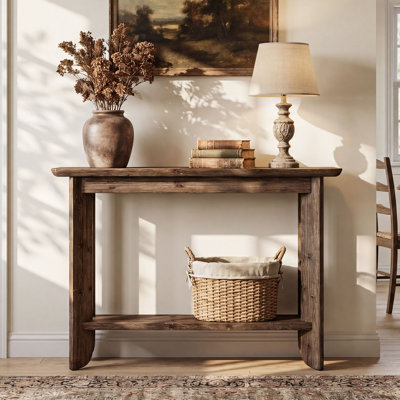 Solid Wood Console Table Entryway Table For Living Room Hallway Entrance