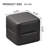 Cube  Soft Ottoman, Black, Living Room