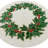 Holly Berry Beaded Placemat in White, Red & Green, Set of 2