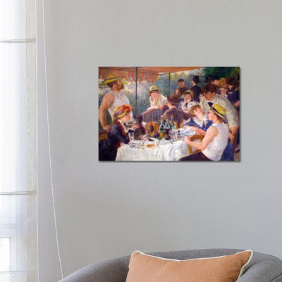 The Luncheon of the Boating Party 1881 Print On Acrylic Glass