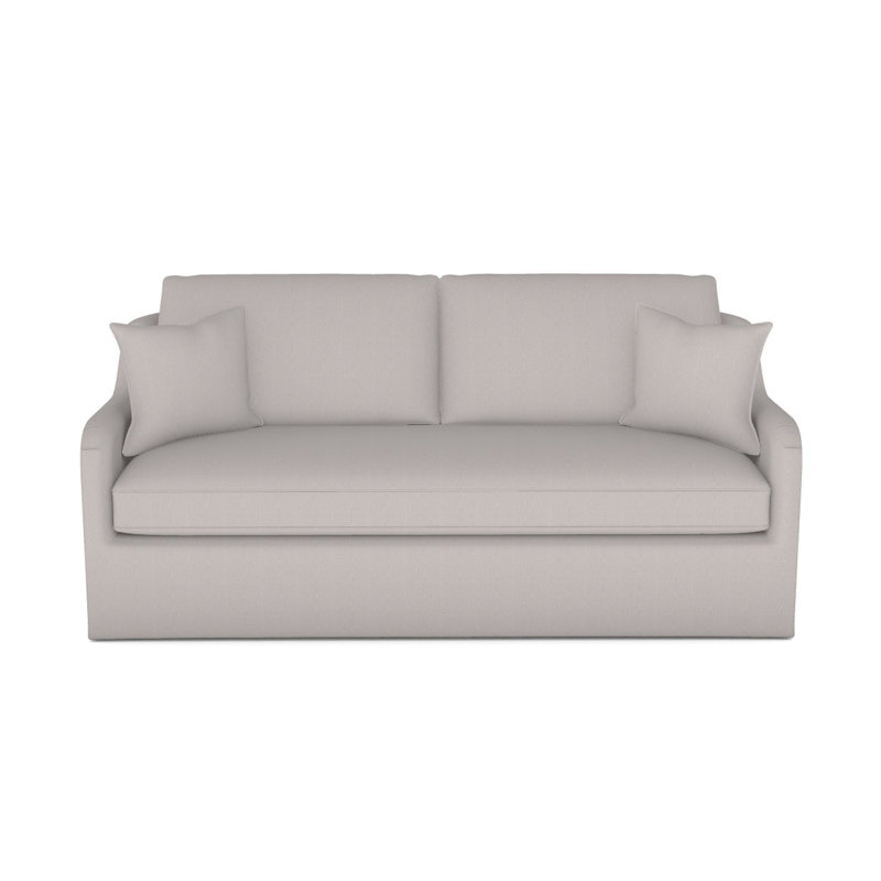 Fisher Base to Floor Bench Seat Mid Sofa, Navada Granite
