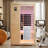 Two-Person Far-Infrared Hemlock Indoor Sauna Room