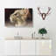 Curious Cat - Wrapped Canvas Painting-56660303