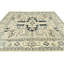 Tapis oriental tribal carré 8X8 One-of-a-Kind