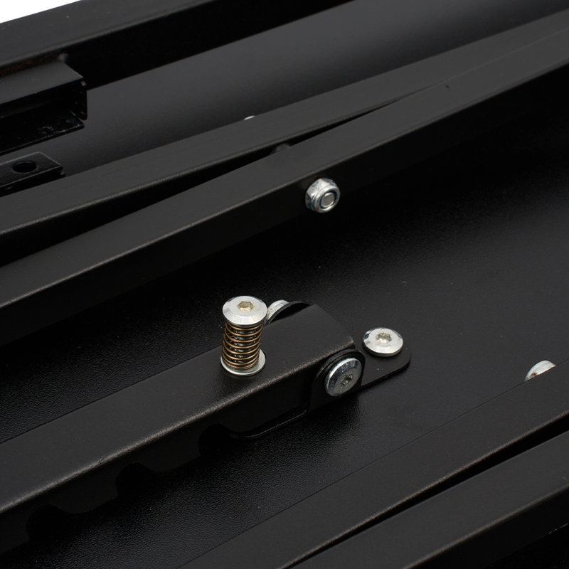 Adjustable Metal Base Floating Desk, Black