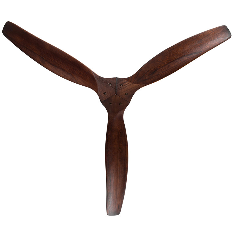 52" YUHAO Farmhouse Rustic Ceiling Fan with Remote Control