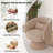 Modern Upholstered Swivel Barrel Chair-1386620006