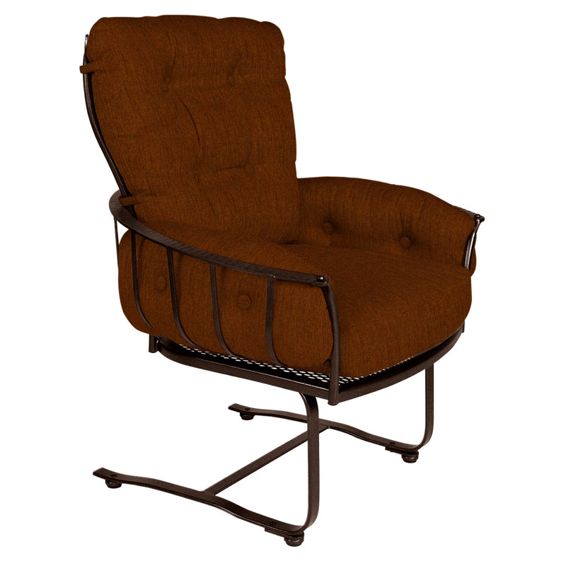 Monterra Outdoor Lounge Chair, Adena Shale, Copper Creek