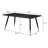 Melyna Metal Base Dining Table
