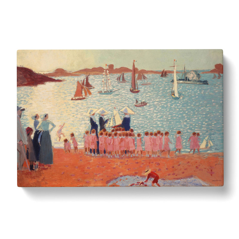 Regatta by Maurice Denis - Wrapped Canvas, 40cm H x 60cm W x 3cm D