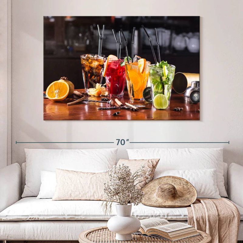 Yarlin Cocktails Selection, 34" H x 51" W