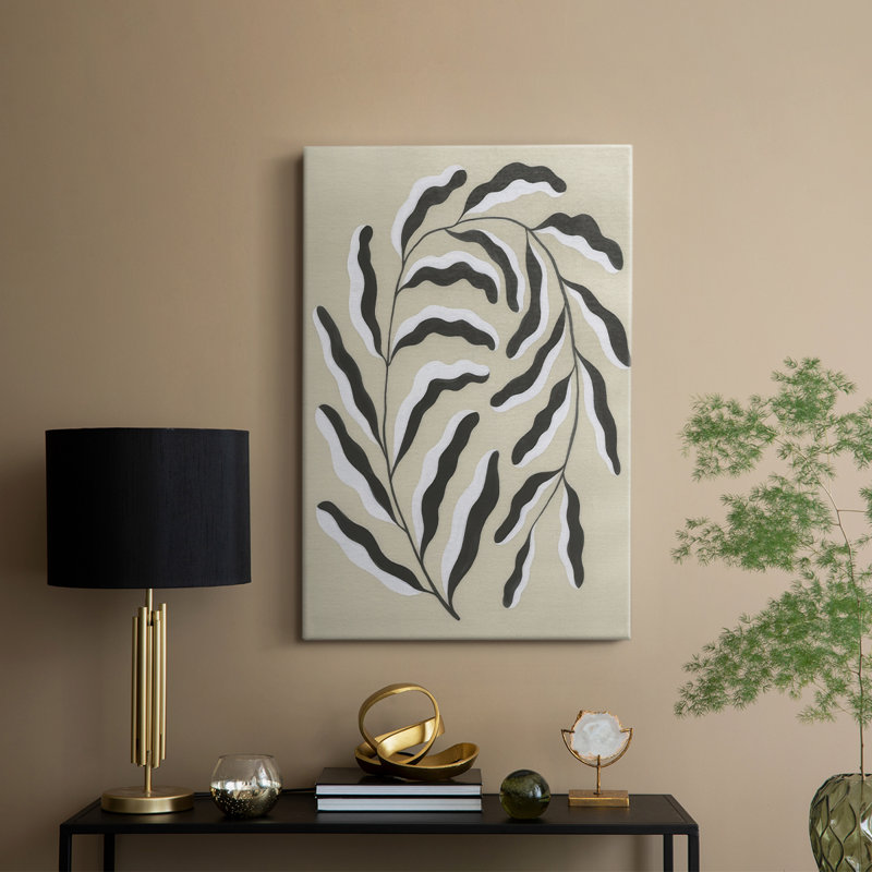 Emerging Weeds I -Custom Wrapped Gallery Cavas