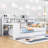 3 Drawers Wood Daybed with Built-in-Desk-1327257687-1327257681