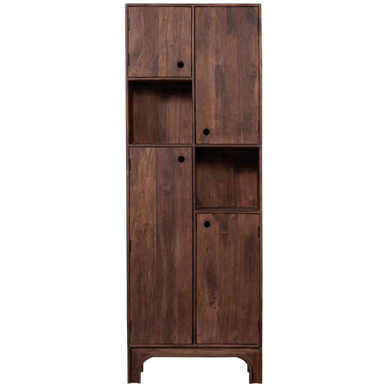 STAES STORAGE CABINET MANGO WOOD WALNUT