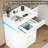 Hellstrom 3 - Drawer Nightstand-Nightstand with Charging Station and LED Light,Pull-Out Shelf,USB Ports and Outlets-69618568