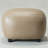 Faux Leather Upholstered Swivel Armchair With Ottoman-115270005