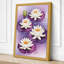 Floating Water Lilies Botanical - Wrapped Canvas-1107511662-1107511651