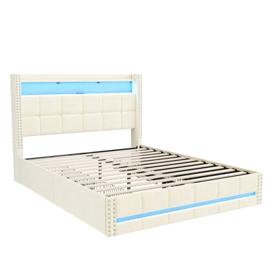 Upholstered Storage Bed