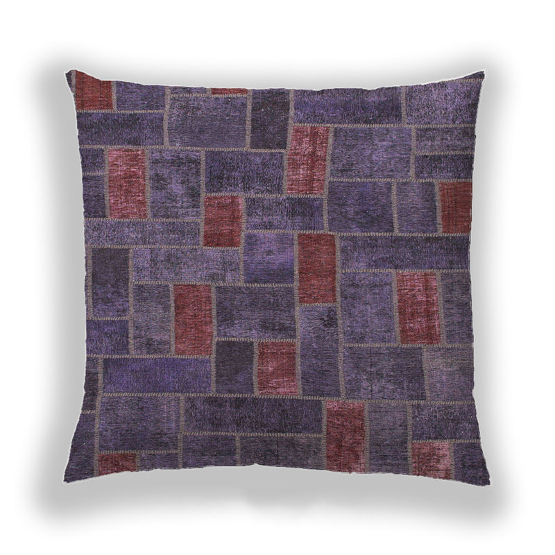 Coussin Abstract 1511, Microsuède