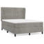 Boxspring Bed Jonassaint with Topper-737732320-737732321
