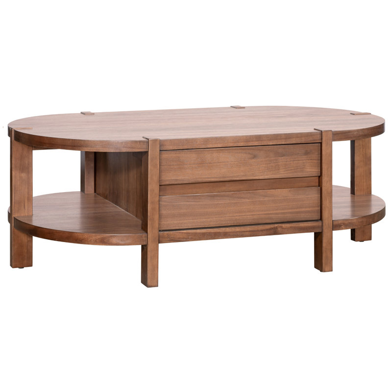 Varden Wood Cocktail Table with Storage