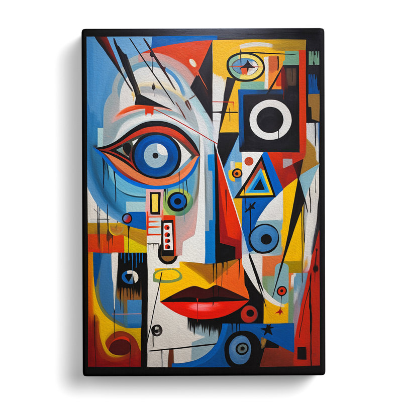 Eye Constructivism - Wrapped Canvas, 76cm H x 50cm W x 3cm D