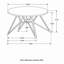 Table basse en ciment et bronze industriel
