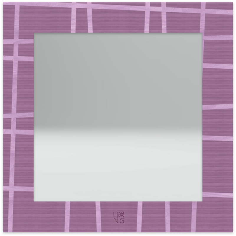 Nori Bathroom/Vanity Mirror, Purple/Lilac