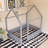 Wood Bed House Bed Frame With Fence-207616652-207616655
