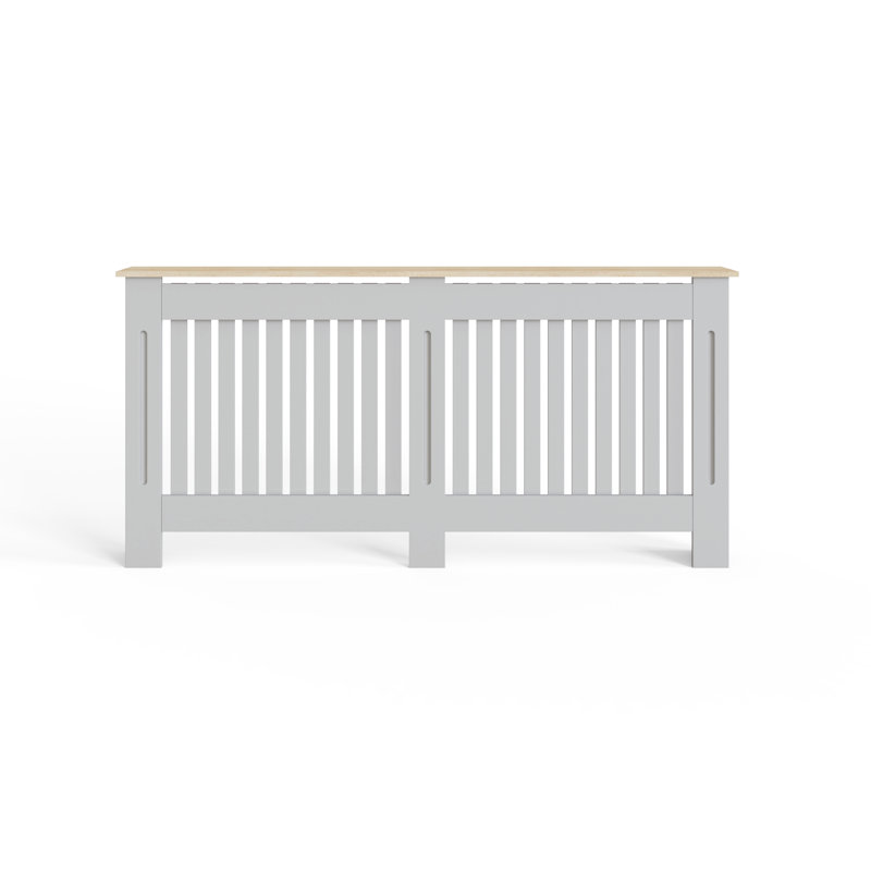 Longslow Radiator Cover, 83cm H x 172cm W x 19cm D