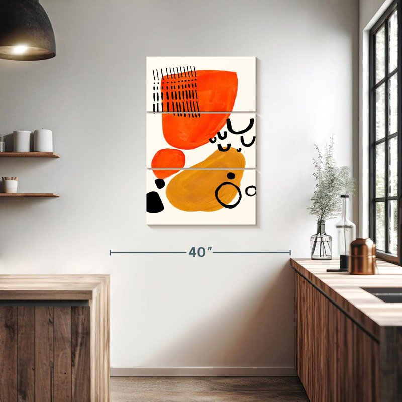 Avery Mid Century Party, H 38 po x l 24 po