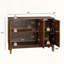 Mid Century Modern Vertical-Stripe Buffet-2011438397