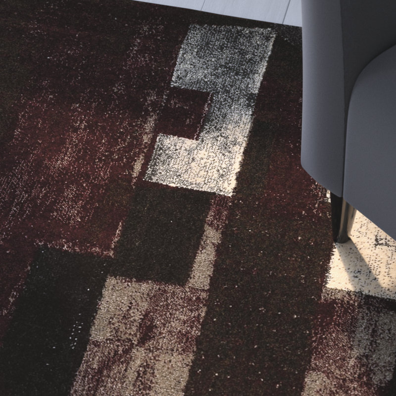 Lindie Abstract Indoor Rug, Rectangle 5' x 7'6"