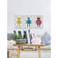 Jordao «Electric Robots Triptych», reproduction encadrée-1402484832