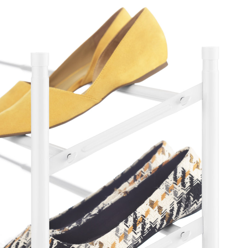 8 Pair Stackable Shoe Rack